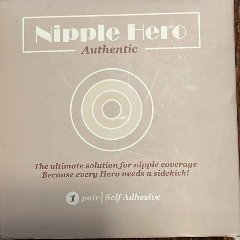 Nipple Hero Silicone Nipple Covers. See Pictures For Details Size & Color. NWB.